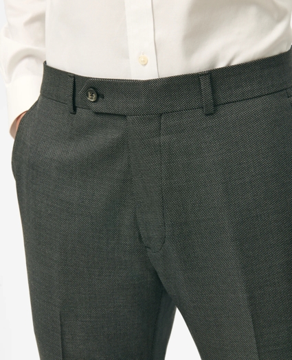 Brooks Brothers Explorer Collection Slim Fit Wool Nailhead Suit Pants, image 4