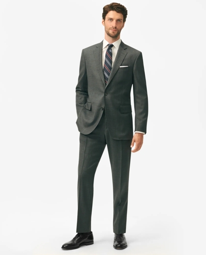 Classic Fit Wool Windowpane 1818 Suit