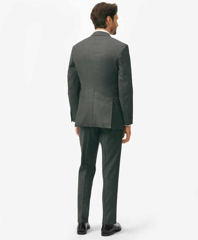 Classic Fit Wool Windowpane 1818 Suit