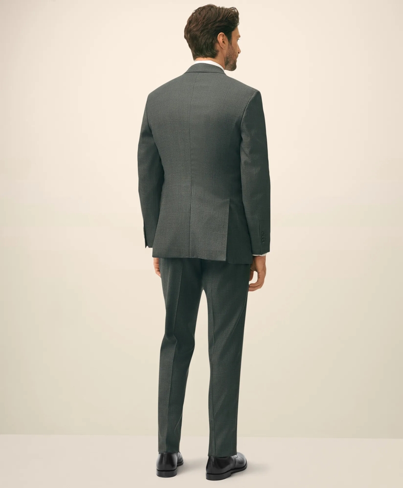 Classic Fit Wool Windowpane 1818 Suit, image 4