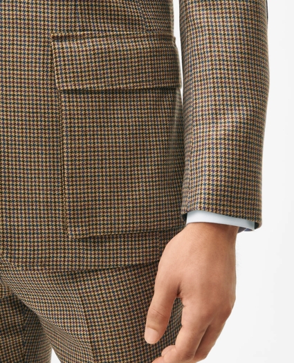 Slim Fit Guncheck Wool Suit Jacket, image 7