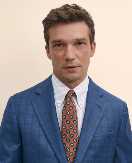 American-Made Slim Fit Multi Checked 1818 Suit, image 3