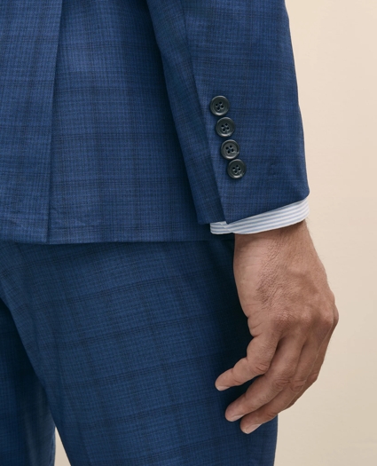 American-Made Slim Fit Multi Checked 1818 Suit, image 5