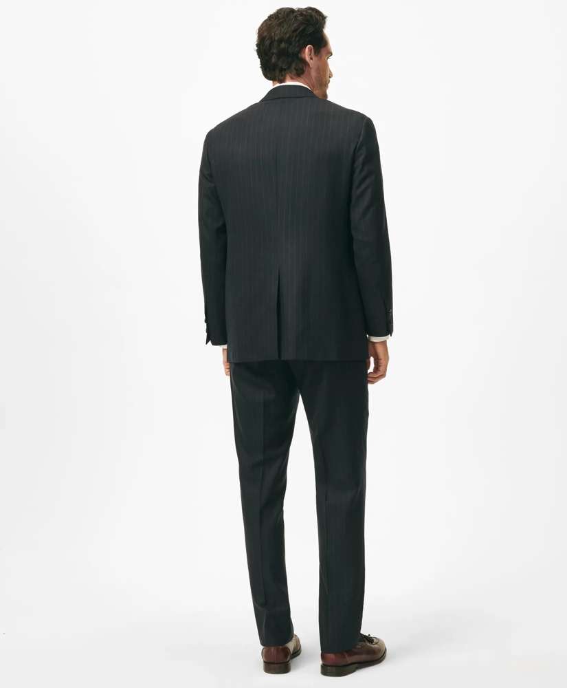 American-Made No.1 Sack Suit in Pinstripe Wool, image 4