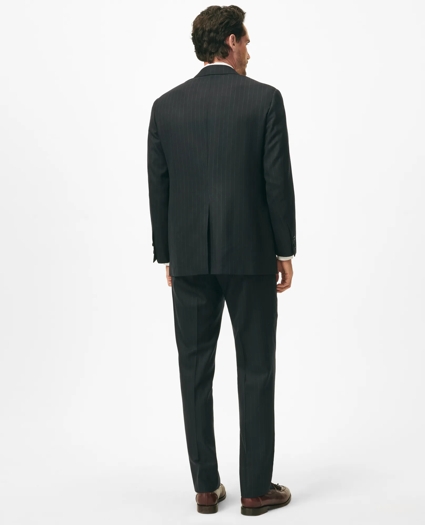 American-Made No.1 Sack Suit in Pinstripe Wool American-Made No.1 Sack Suit in Pinstripe Wool