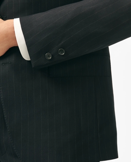 American-Made No.1 Sack Suit in Pinstripe Wool, image 5
