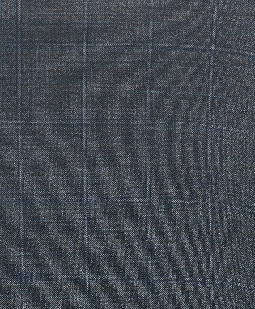 Slim Fit Wool Windowpane 1818 Suit, image 6