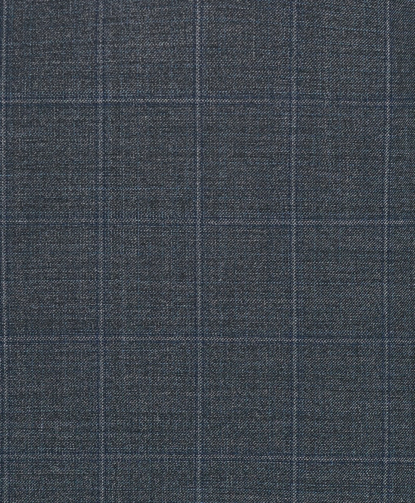 Traditional Fit Wool Windowpane 1818 Suit, image 6