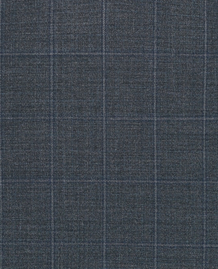 Traditional Fit Wool Windowpane 1818 Suit, image 6