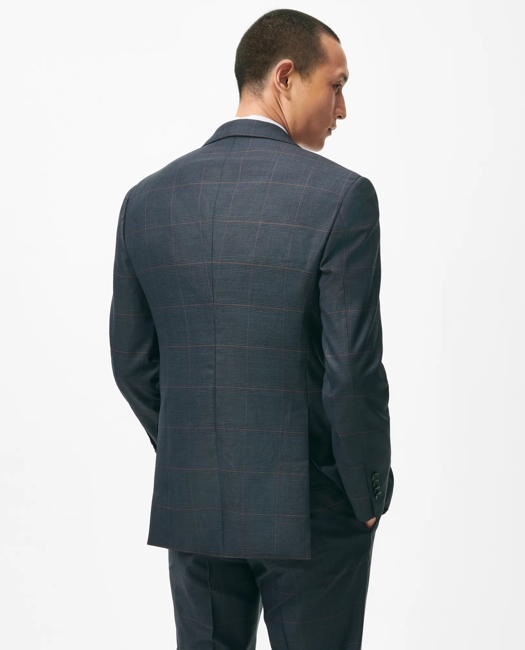 Brooks Brothers Explorer Collection Slim Fit Wool Checked