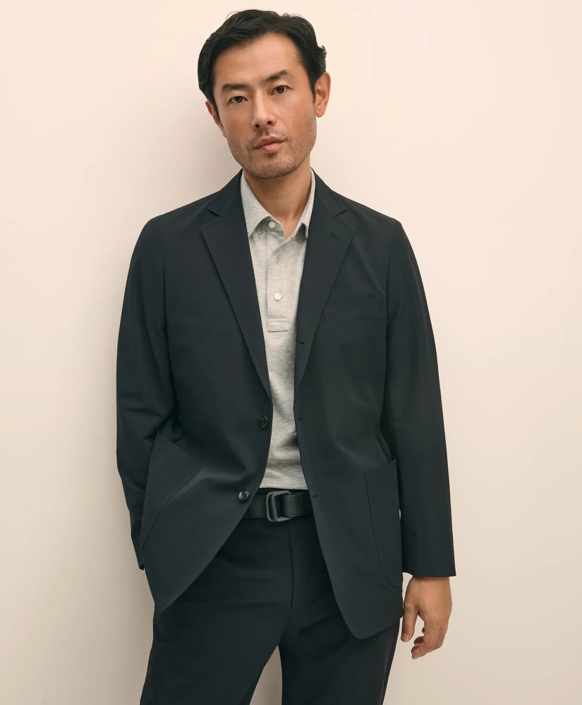 Slim Fit Lightweight Stretch Travel Suit Jacket