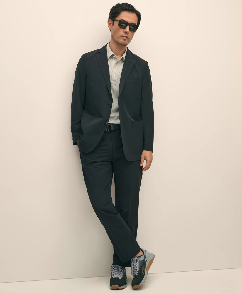 Slim Fit Lightweight Stretch Travel Suit Jacket