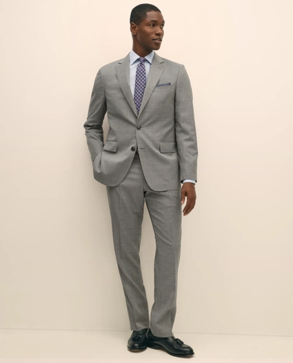Classic Fit Wool Mini Houndstooth 1818 Suit, image 2