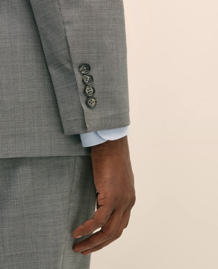 Classic Fit Wool Mini Houndstooth 1818 Suit, image 5