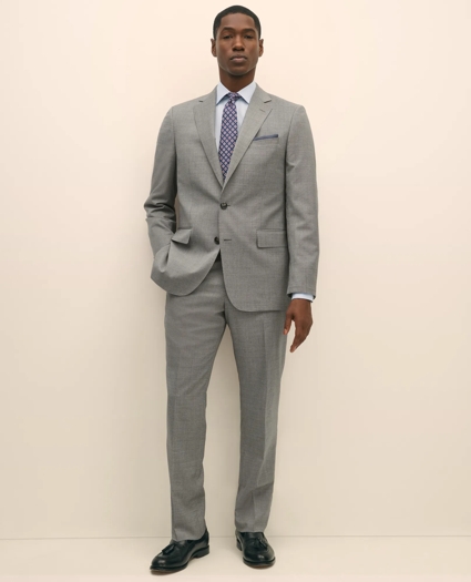 Classic Fit Wool Mini Houndstooth 1818 Suit, image 6