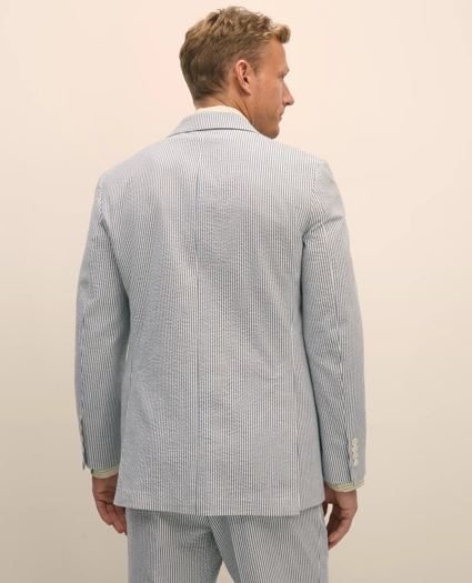 Classic Fit Cotton Seersucker 1818 Suit, image 6