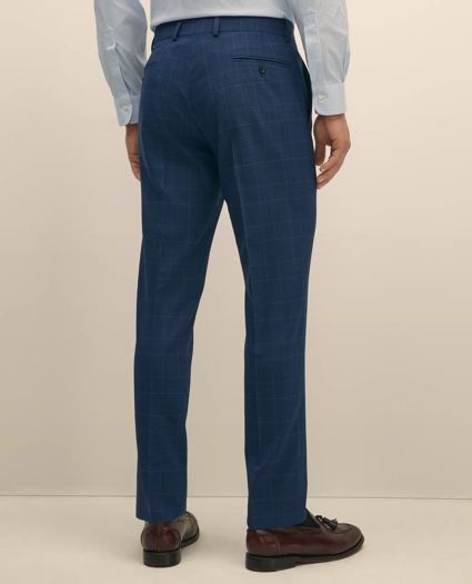 Brooks Brothers Explorer Collection Classic Fit Wool Check Suit Pants, image 3