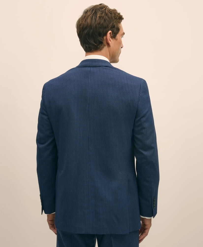 Brooks Brothers Explorer Collection Classic Fit Wool Pinstripe Suit Jacket, image 5