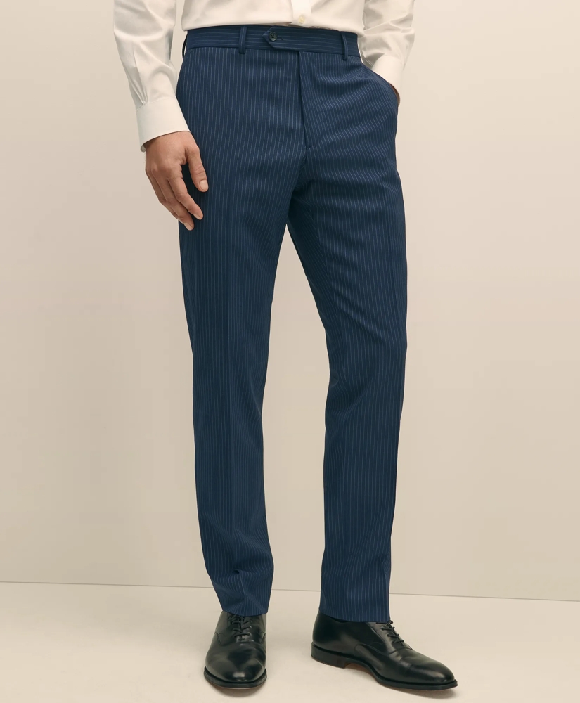 Brooks Brothers Explorer Collection Classic Fit Wool Pinstripe Suit Pants, image 2
