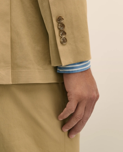 Classic Fit Stretch Cotton Twill Suit Jacket, image 5