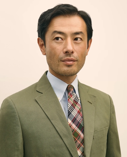 Slim Fit Fine Twill Washed Linen-Cotton Suit Jacket, image 3