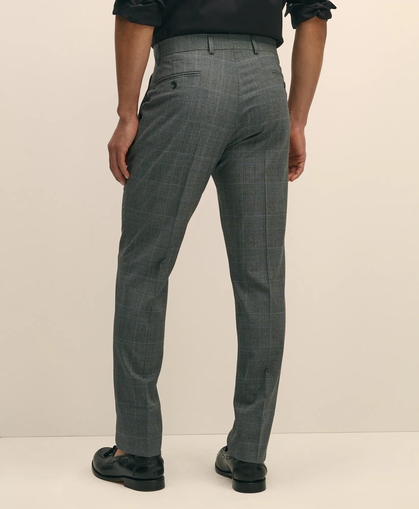 Brooks Brothers Explorer Collection Slim Fit Wool Check Suit Pants, image 3