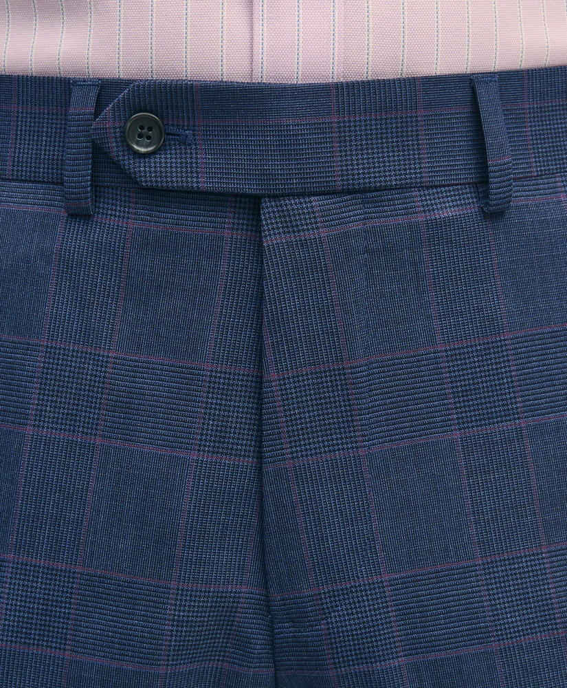 Brooks Brothers Explorer Collection Slim Fit Wool Check Suit Pants, image 3