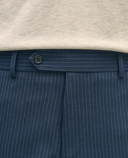 Brooks Brothers Explorer Collection Slim Fit Wool Pinstripe Suit Pants, image 3