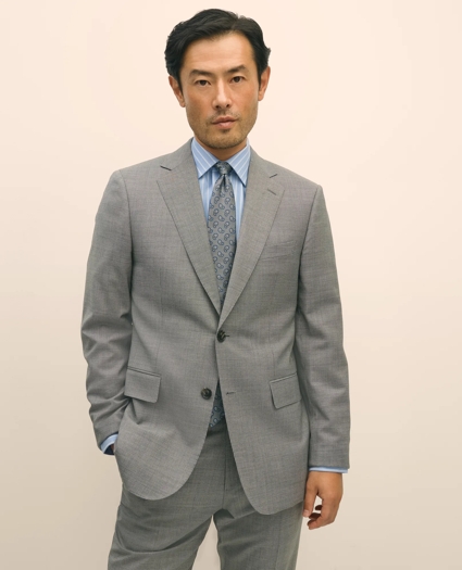 Slim Fit Wool Mini Houndstooth 1818 Suit, image 1