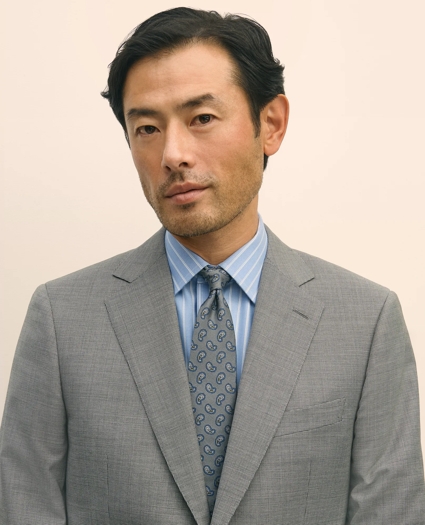 Slim Fit Wool Mini Houndstooth 1818 Suit, image 3