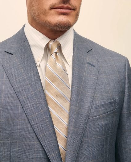 Traditional Fit Wool Overcheck 1818 Suit, image 3