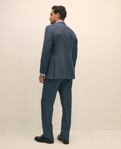 Traditional Fit Wool Check 1818 Suit, image 4