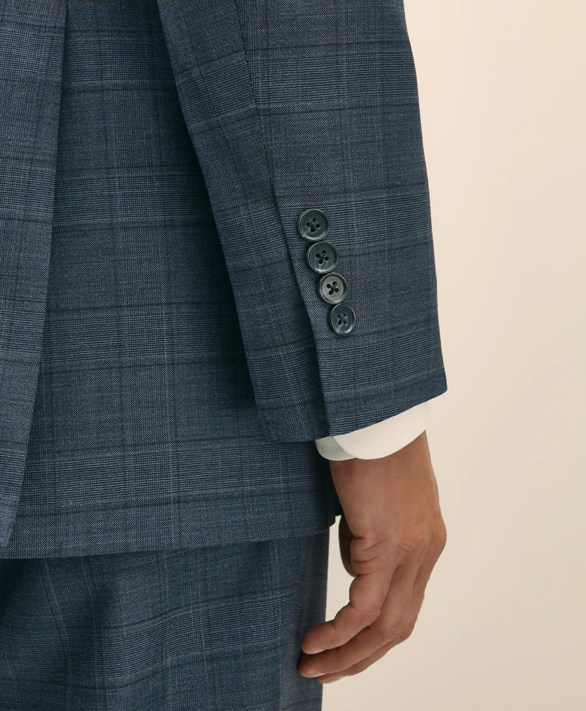 Traditional Fit Wool Check 1818 Suit, image 5