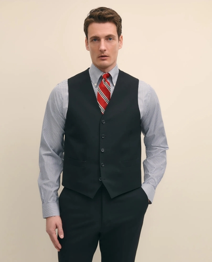 Brooks Brothers Explorer Collection Classic Fit Wool Suit Vest, image 1