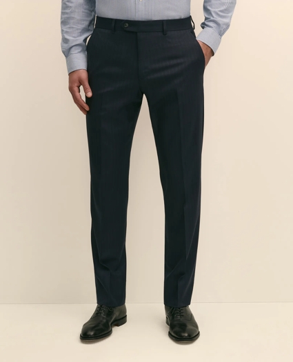 Brooks Brothers Explorer Collection Classic Fit Wool Bold Stripe Suit Pants, image 2