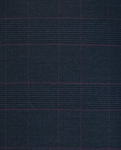 Brooks Brothers Explorer Collection Classic Fit Wool Overcheck Suit Pants, image 5