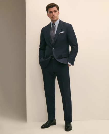 Brooks Brothers Explorer Collection Slim Fit Wool Bold Stripe Suit Pants, image 1