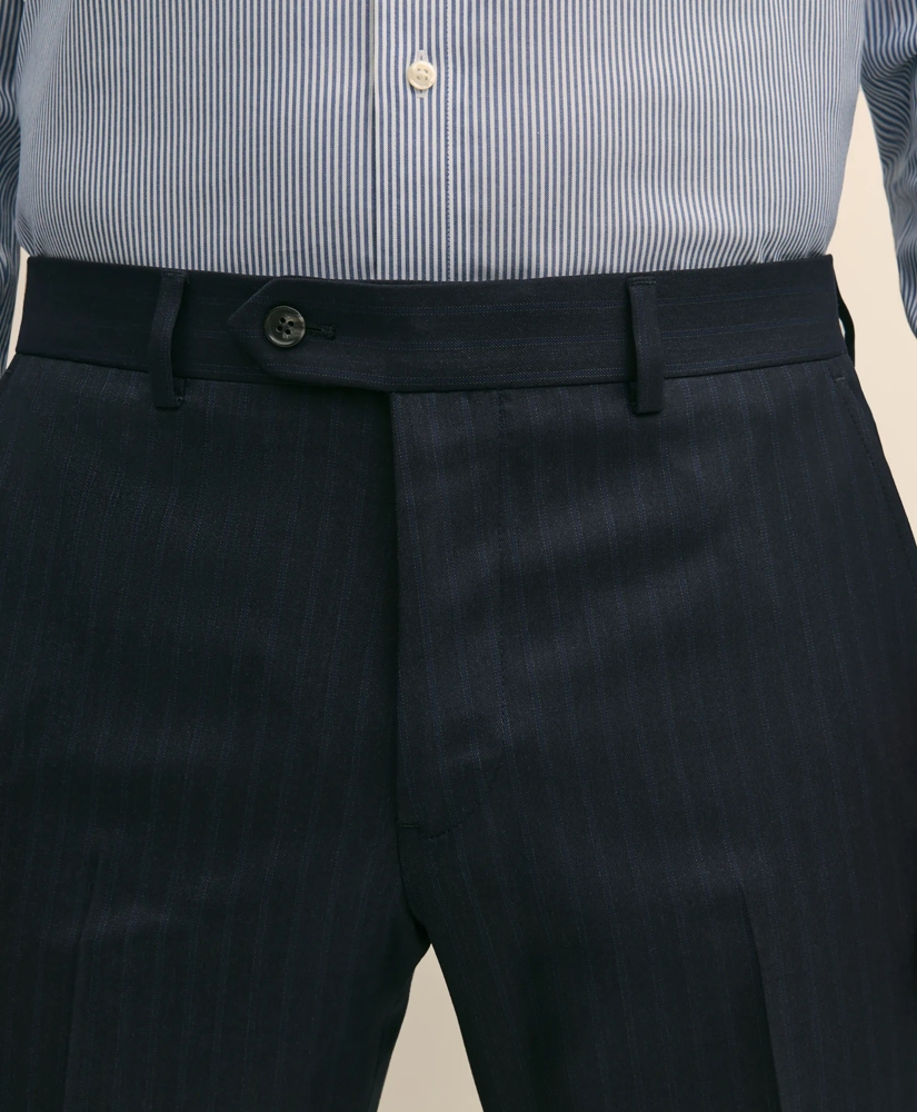 Brooks Brothers Explorer Collection Slim Fit Wool Bold Stripe Suit Pants, image 3