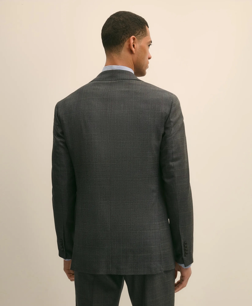 Brooks Brothers Explorer Collection Slim Fit Wool Overcheck Suit Jacket, image 5