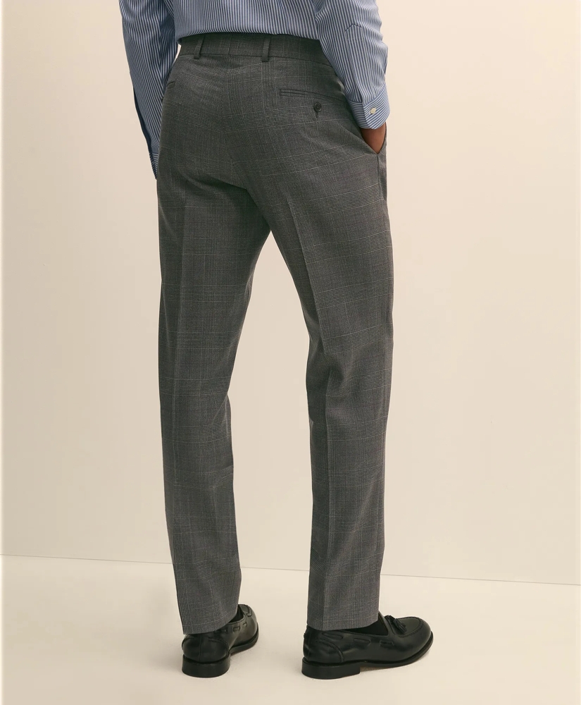 Brooks Brothers Explorer Collection Slim Fit Wool Overcheck Suit Pants, image 4
