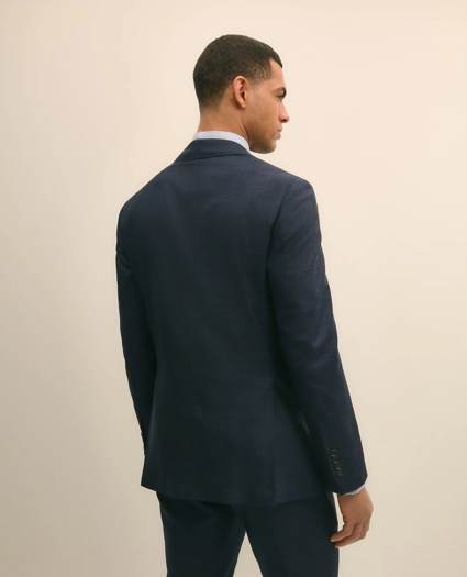 Brooks Brothers Explorer Collection Slim Fit Wool Overcheck Suit Jacket, image 4