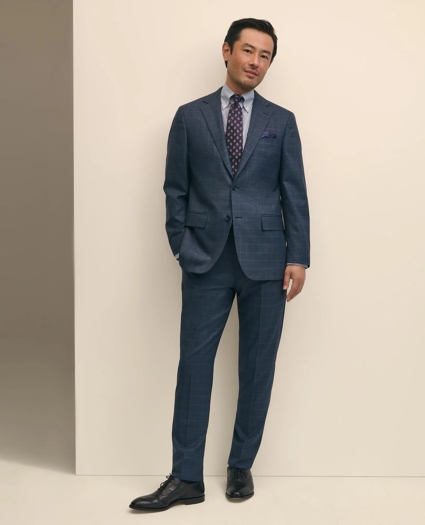 Brooks Brothers Explorer Collection Slim Fit Wool Checks Suit Jacket, image 1