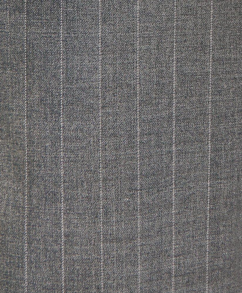 Classic Fit Double-Breasted Wool Pinstripe 1818 Suit, image 6