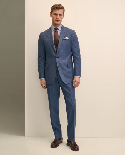 Classic Fit Wool Check 1818 Suit, image 1