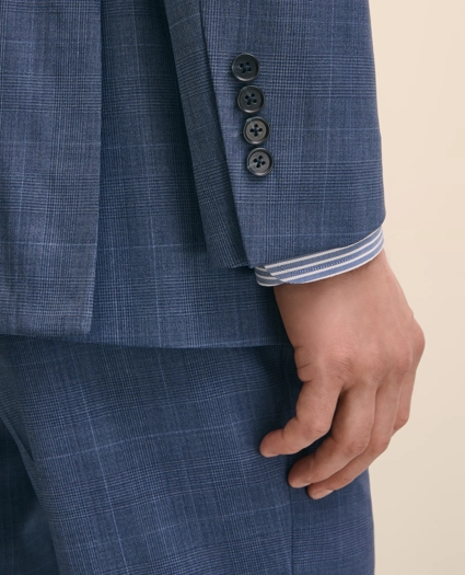 Classic Fit Wool Check 1818 Suit, image 5