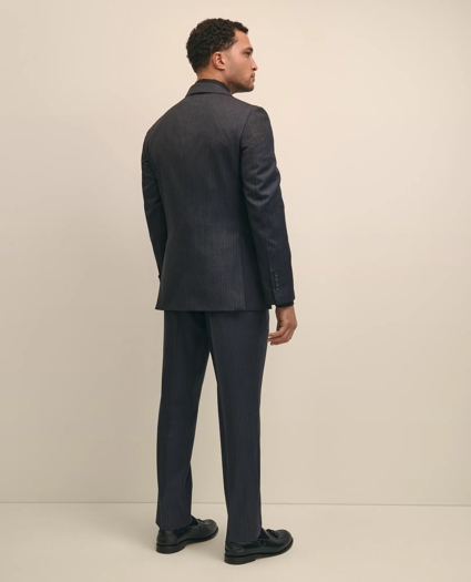Classic Fit Wool Pinstripe 1818 Suit, image 4