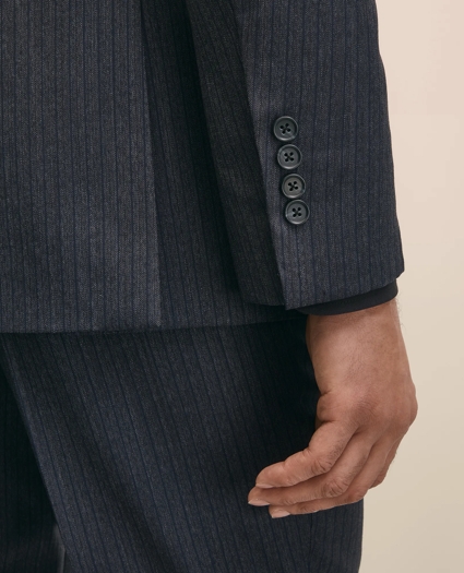 Classic Fit Wool Pinstripe 1818 Suit, image 5