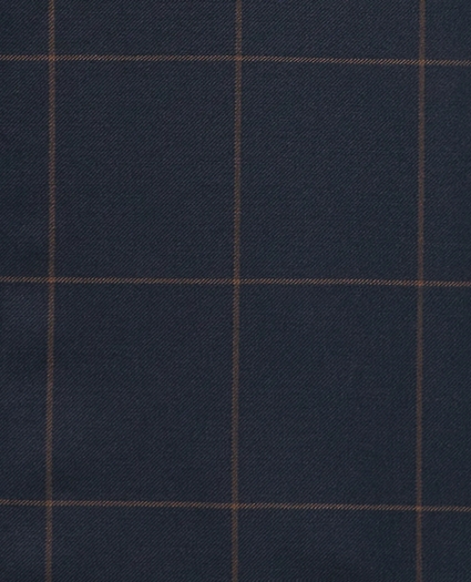 Classic Fit Wool Windowpane 1818 Suit, image 5