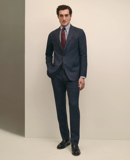 Classic Fit Wool Check 1818 Suit, image 1