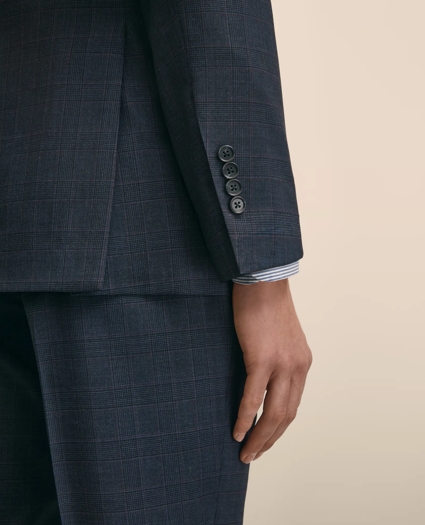 Classic Fit Wool Check 1818 Suit, image 3